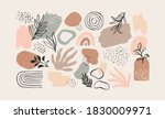 minimalist abstract nature art... | Shutterstock .eps vector #1830009971