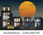building in city vector... | Shutterstock .eps vector #1241106754