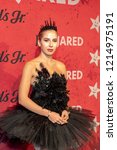 Small photo of Emily Kasp attends Just Jared's 7th Annual Halloween Party at Goya Studios, Los Angeles, California on October 27th, 2018