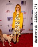 Small photo of Chloe Estelle attends 1st Annual All Ghouls Gala Fundraiser for Autism Care Today at private residence, Woodland Hills, CA, October 29th 2022