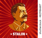 Portrait Of Joseph Stalin....