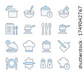 cooking and kitchen utensils... | Shutterstock .eps vector #1749042767
