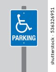 Disabled Parking Sign Free Stock Photo - Public Domain Pictures