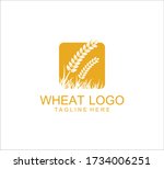 wheat grain malt agriculture... | Shutterstock .eps vector #1734006251
