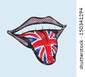 Great Britain Flag Tongue....