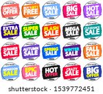 set sale banners design... | Shutterstock .eps vector #1539772451