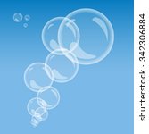 soap bubbles in the sky | Shutterstock .eps vector #342306884