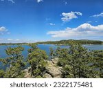 Small photo of Scenic view of Dowdy Lake in Red Feather Lakes, Colarado