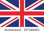 british flag | Shutterstock .eps vector #357186401