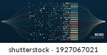 big data visualization.... | Shutterstock .eps vector #1927067021