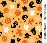 halloween design. halloween... | Shutterstock .eps vector #2007541337