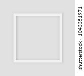 3d picture square frame design. ... | Shutterstock .eps vector #1043351971