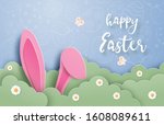 Happy Easter Day Background...