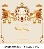 Indian Wedding Card Free Vector Art 29729 Free Downloads