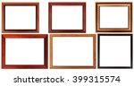 wood frame simple design. | Shutterstock . vector #399315574