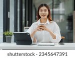 Small photo of Female secretary business woman in South Korean workplaces, prepare Proposal, Annual General Meeting (AGM), organisation chart, opportunity cost, opinion leader, body language, privacy policy