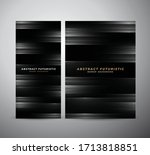 abstract banner and poster... | Shutterstock .eps vector #1713818851