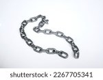 iron chain, with white begron