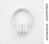white wireless headphones... | Shutterstock . vector #1620547834