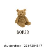 teddy bear illustration  vector ... | Shutterstock .eps vector #2169204847