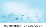 abstract medical background... | Shutterstock . vector #1426072127