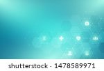 abstract medical background... | Shutterstock .eps vector #1478589971