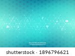 medical background and... | Shutterstock .eps vector #1896796621