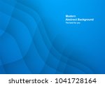 blue abstract background with... | Shutterstock .eps vector #1041728164