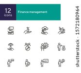 finance management line icon... | Shutterstock .eps vector #1572180964