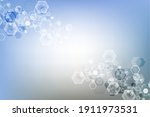 modern futuristic background of ... | Shutterstock .eps vector #1911973531