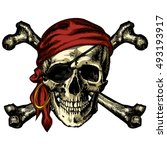 Pirate Skull And Crossbones...