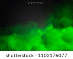 green fog or smoke color... | Shutterstock .eps vector #1102176077