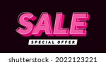 big sale and special offer.... | Shutterstock .eps vector #2022123221