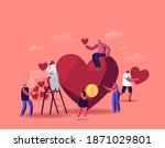 volunteering  charity support... | Shutterstock .eps vector #1871029801