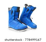 pair of technological snowboard ... | Shutterstock . vector #778499167