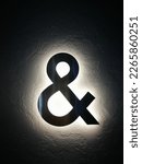 Small photo of The ampersand, also known as the and sign, is the logogram , representing the conjunction "and". It originated as a ligature of the letters et—Latin for "and"