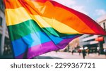 Rainbow flag  a symbol for the...