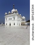 Small photo of Anandpur Sahib, Punjab, India. February 24th 2016. Gurdwara Takht Sri Kesgarh Sahib, birthplace of the Khalsa, important religious site for members of the Sikh faith.