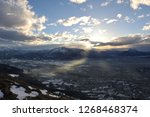 Sunset Over the Mountains landscape in Salzburg, Austria image - Free ...