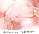 abstract coral pink watercolor... | Shutterstock .eps vector #1943227231