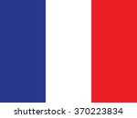 france of flag. vector | Shutterstock .eps vector #370223834