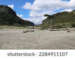 The wild nature of Punakaiki Beach, New Zealand: an untouched paradise.