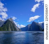 Small photo of Milford Sound (Maori: Piopiotahi, officially gazetted as Milford Sound) is a fiord in the south west of New Zealand's South Island within Fiordland National Park