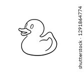 Duck Outline Free Stock Photo - Public Domain Pictures