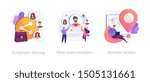 modern business icons set.... | Shutterstock .eps vector #1505131661