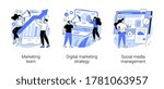 digital marketing strategy... | Shutterstock .eps vector #1781063957