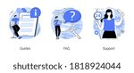 website menu bar abstract... | Shutterstock .eps vector #1818924044