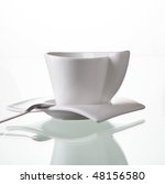 elegant coffee cup | Shutterstock . vector #48156580