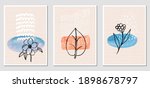 set of abstract illustractions... | Shutterstock .eps vector #1898678797
