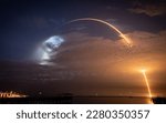 Small photo of SpaceX 4-17 launches from Kennedy Space Center